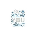 (image for) Oh Snow You Didn't